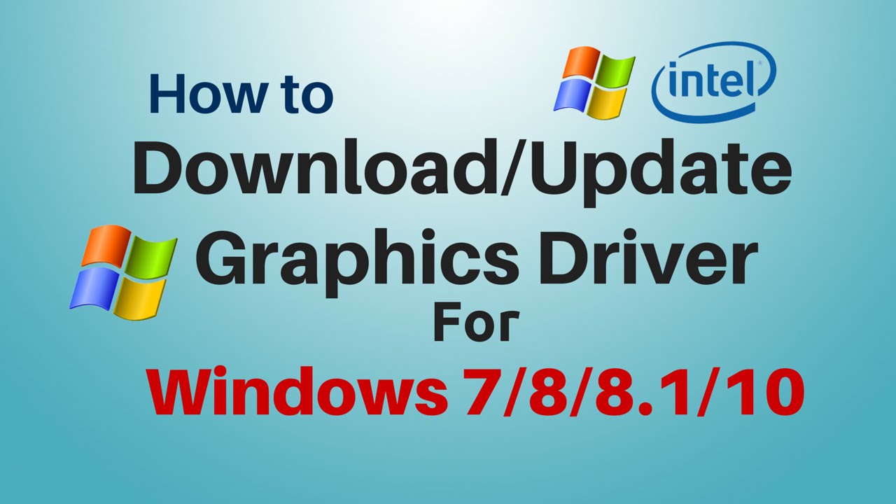 download intel graphic driver